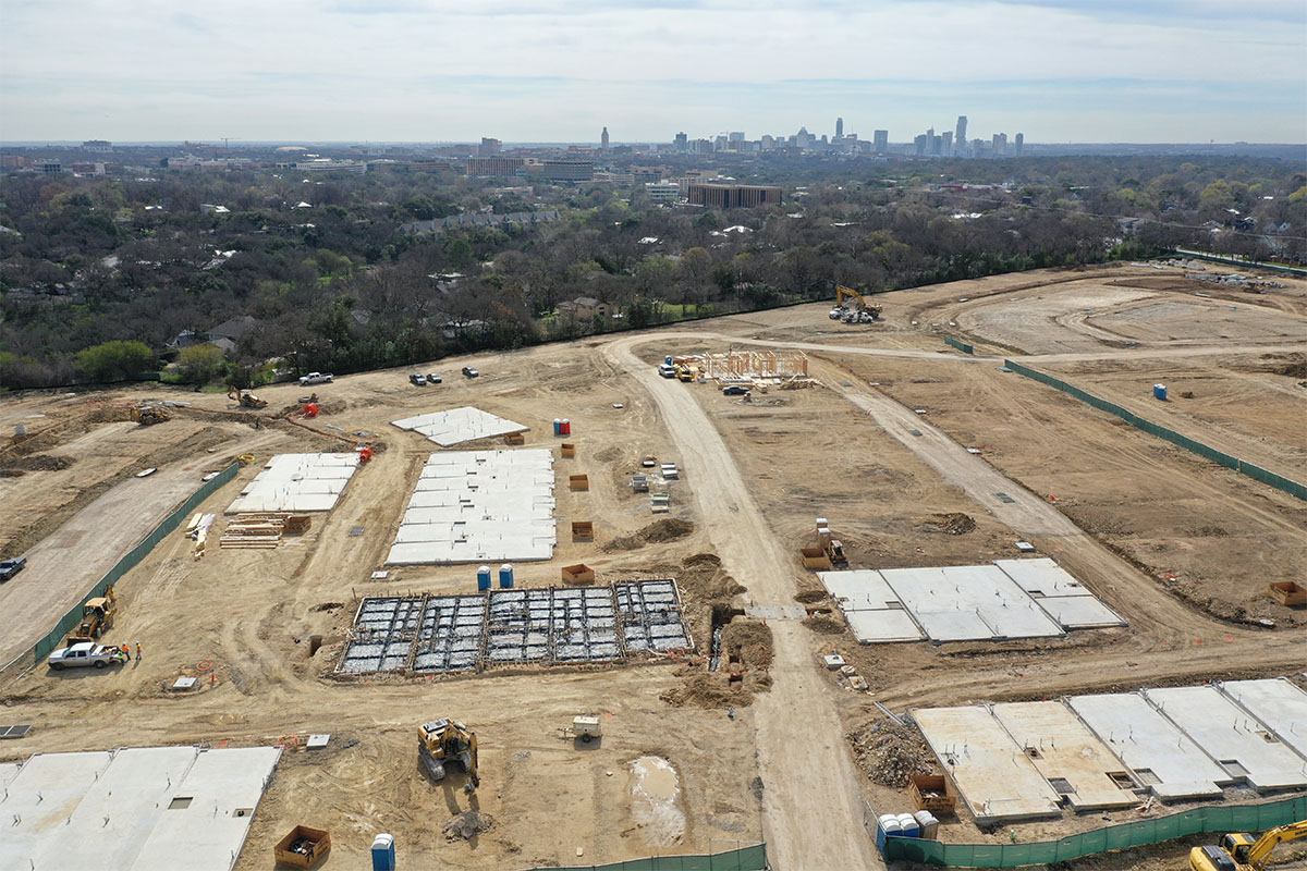 Construction Update Series Construction Begins! The Grove